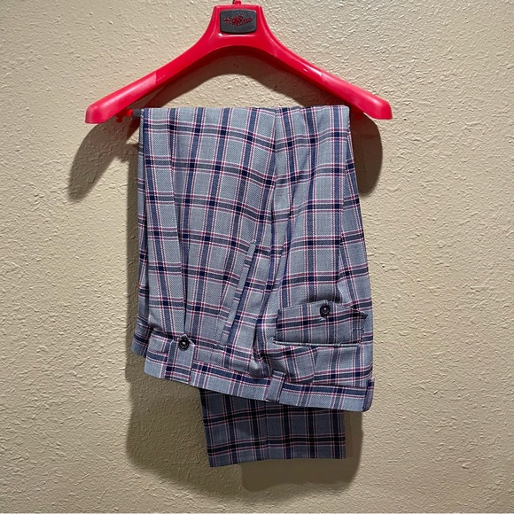 Tiglio Rosso Wide Leg Suit 42R - Picture 7 of 10